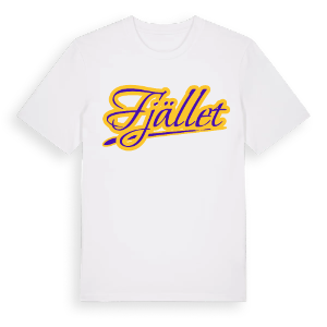 Fjället baseball t-shirt – ekologisk bomull t-shirt från Pinshirt
