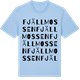 Blue Soul t-shirt med Fjällmossen ordlek t-shirt