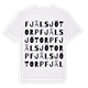 Fjälsjötorp ordlek t-shirt