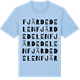 Blue Soul t-shirt med Fjärdedelen ordlek t-shirt