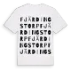 Fjärdingstorp ordlek t-shirt