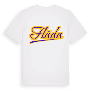 Fläda baseball t-shirt – ekologisk bomull t-shirt från Pinshirt