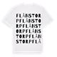 Flånstorp ordlek t-shirt
