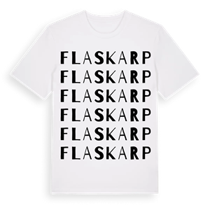 Flaskarp ordlek t-shirt – ekologisk bomull t-shirt från Pinshirt