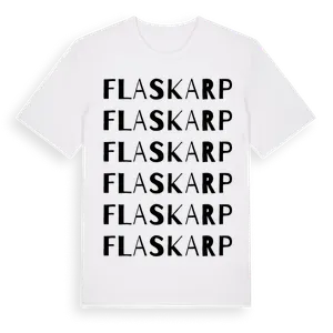 Flaskarp ordlek t-shirt – ekologisk bomull t-shirt från Pinshirt