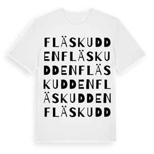 Fläskudden ordlek t-shirt – ekologisk bomull t-shirt från Pinshirt