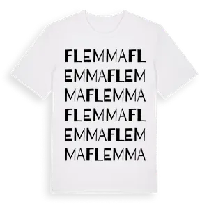 Flemma ordlek t-shirt – ekologisk bomull t-shirt från Pinshirt