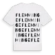 Flemminge ordlek t-shirt