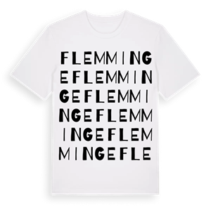 Flemminge ordlek t-shirt – ekologisk bomull t-shirt från Pinshirt