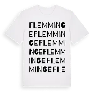 Flemminge ordlek t-shirt – ekologisk bomull t-shirt från Pinshirt