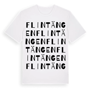 Flintängen ordlek t-shirt – ekologisk bomull t-shirt från Pinshirt