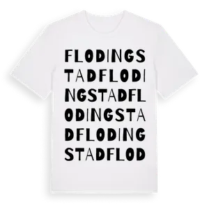 Flodingstad ordlek t-shirt – ekologisk bomull t-shirt från Pinshirt