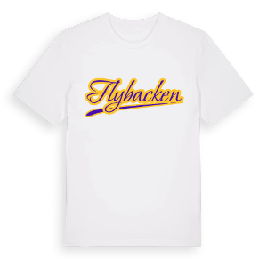Flybacken baseball t-shirt – ekologisk bomull t-shirt från Pinshirt