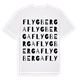 Flygberga ordlek t-shirt