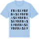 Blue Soul t-shirt med Fnasbyn ordlek t-shirt