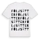 Följsätter ordlek t-shirt
