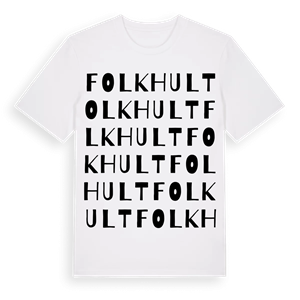 Folkhult ordlek t-shirt – ekologisk bomull t-shirt från Pinshirt