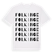 Folkinge ordlek t-shirt