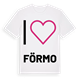 Jag älskar Förmo t-shirt stort tryck