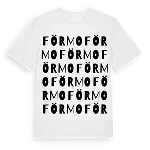 Förmo ordlek t-shirt – ekologisk bomull t-shirt från Pinshirt