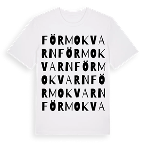 Förmo kvarn ordlek t-shirt – ekologisk bomull t-shirt från Pinshirt