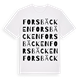 Forsbäcken ordlek t-shirt