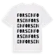 White t-shirt med Forsen ordlek t-shirt