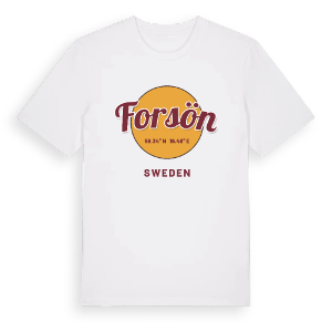 Forsön cirkel t-shirt – ekologisk bomull t-shirt från Pinshirt