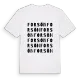 Forsön ordlek t-shirt