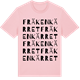 Pink Cotton t-shirt med Fräkenkärret ordlek t-shirt