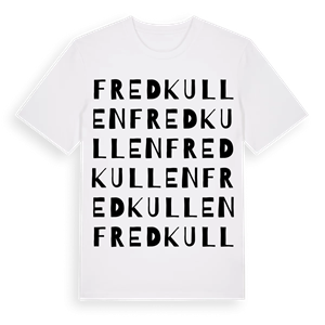 Fredkullen ordlek t-shirt – ekologisk bomull t-shirt från Pinshirt