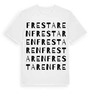 Frestaren ordlek t-shirt – ekologisk bomull t-shirt från Pinshirt