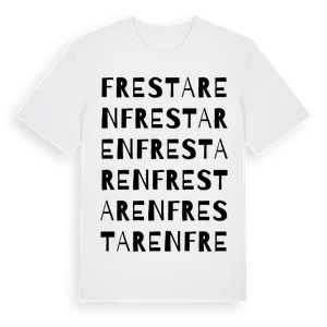 Frestaren ordlek t-shirt – ekologisk bomull t-shirt från Pinshirt