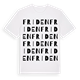 Friden ordlek t-shirt