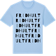 Blue Soul t-shirt med Fridhult ordlek t-shirt