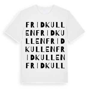 Fridkullen ordlek t-shirt – ekologisk bomull t-shirt från Pinshirt