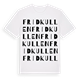 Fridkullen ordlek t-shirt