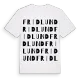 Fridlund ordlek t-shirt