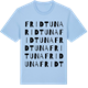 Blue Soul t-shirt med Fridtuna ordlek t-shirt