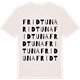 Vintage White t-shirt med Fridtuna ordlek t-shirt