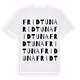 Fridtuna ordlek t-shirt