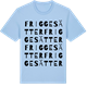 Blue Soul t-shirt med Friggesätter ordlek t-shirt