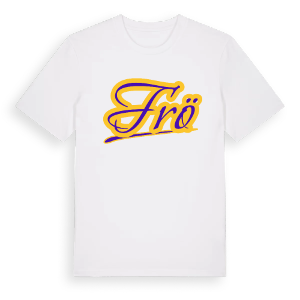 Frö baseball t-shirt – ekologisk bomull t-shirt från Pinshirt