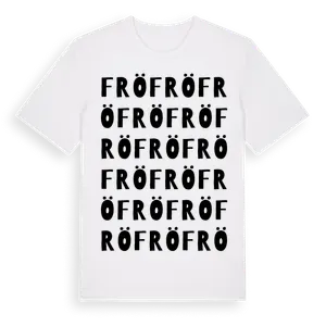 Frö ordlek t-shirt – ekologisk bomull t-shirt från Pinshirt