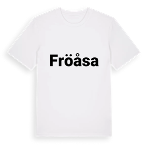 Fröåsa fetstil t-shirt – ekologisk bomull t-shirt från Pinshirt