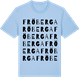 Blue Soul t-shirt med Fröberga ordlek t-shirt
