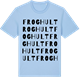 Blue Soul t-shirt med Froghult ordlek t-shirt