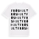 Fröshult ordlek t-shirt