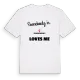 Någon i Frukostberget älskar mig t-shirt