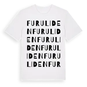 Furuliden ordlek t-shirt – ekologisk bomull t-shirt från Pinshirt